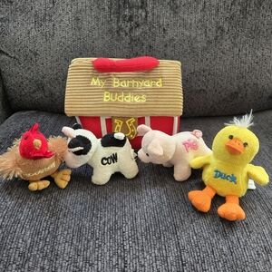 My Barnyard Friends Plush Playset